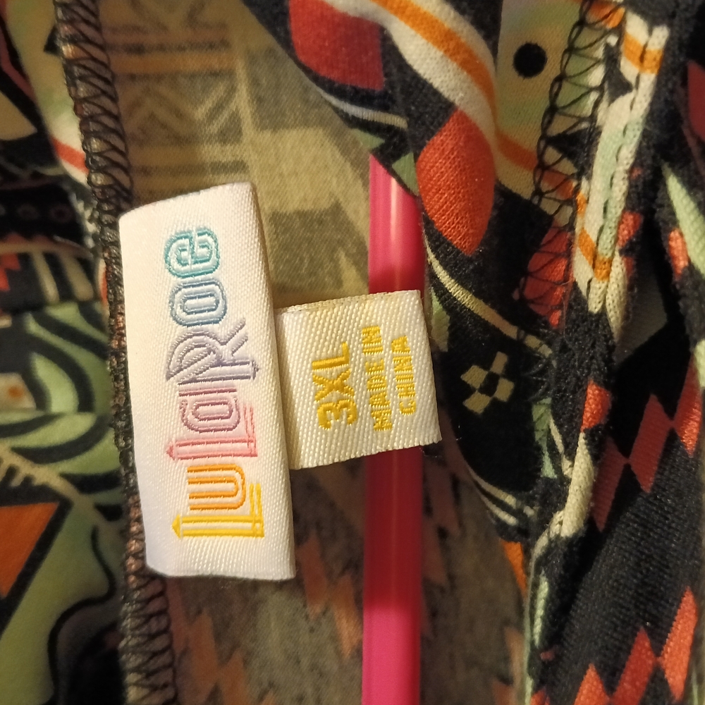 Lularoe Multicolor Geometric Jacket - image 2